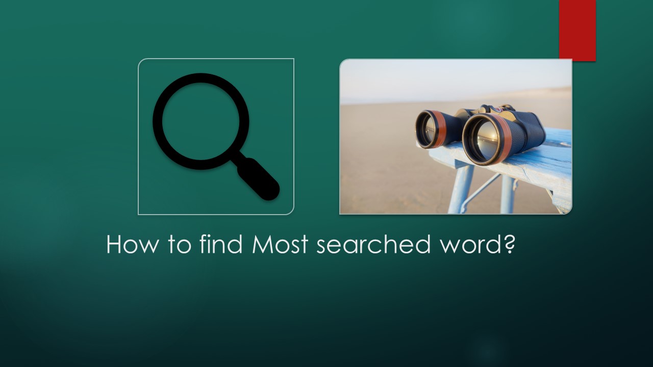 How To Find Most Searched Question Word Or Topic 